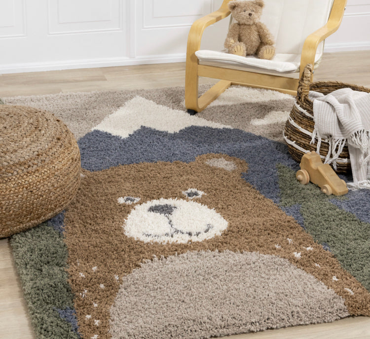 Shaggy High Pile Carpets 4x6ft