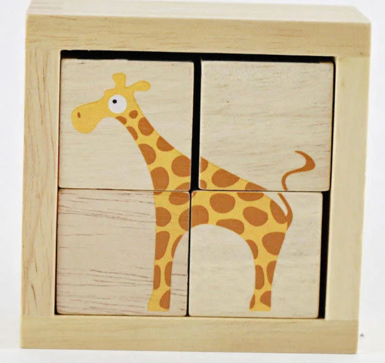 Wooden Animal Puzzles- New Beginnings