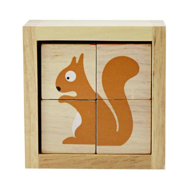 Wooden Animal Puzzles- New Beginnings