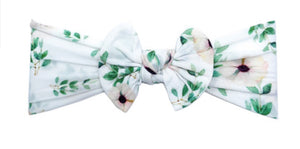 Nylon Floral Bows -Baby Wisp