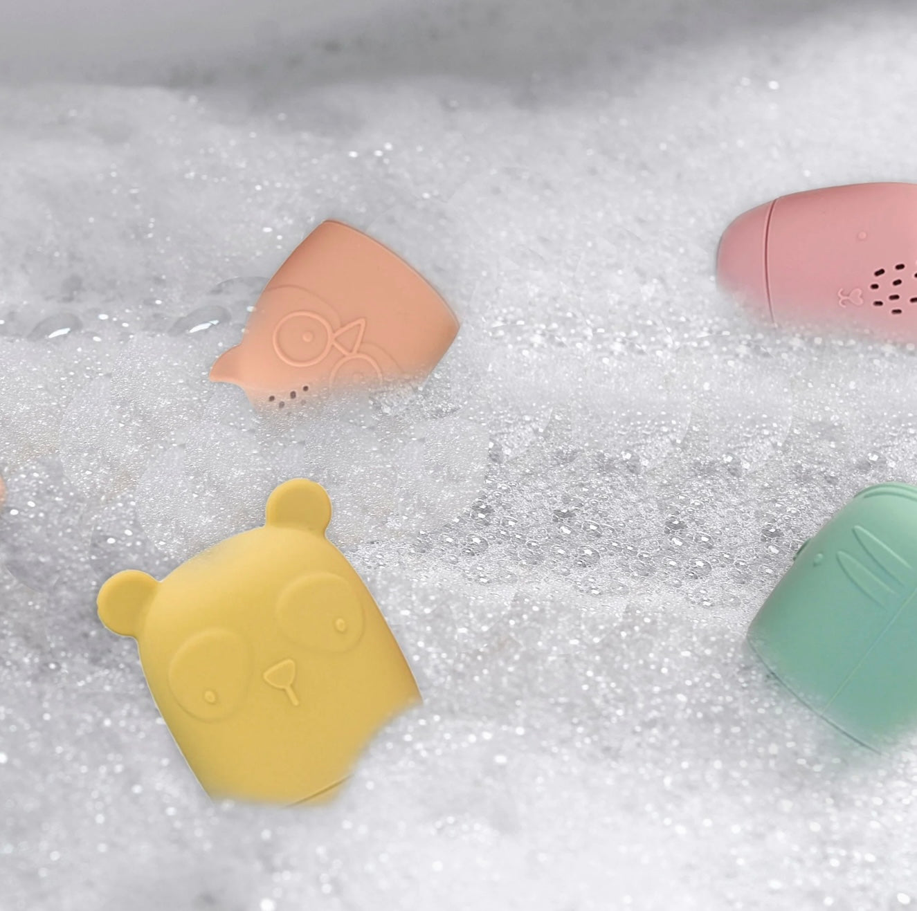 Silisqueeze- Silicone Bath Toy Set-Kushies