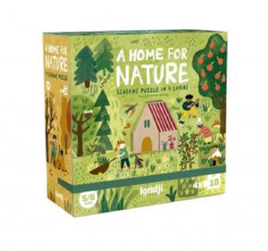 A Home For Nature Seasons Puzzle-Londji