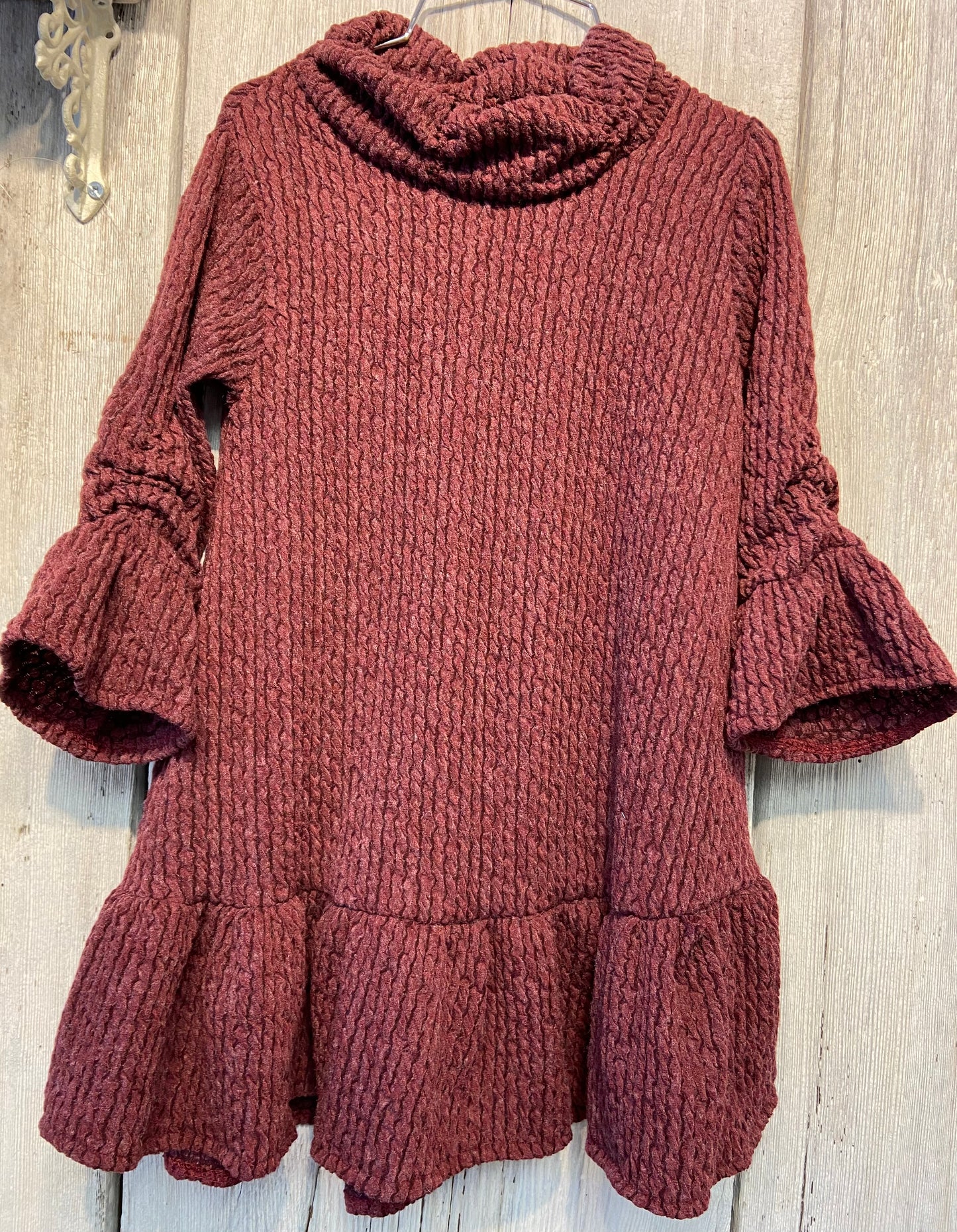 sweater dress, adjustable dress, tunic, dress/top, handmade, niffers