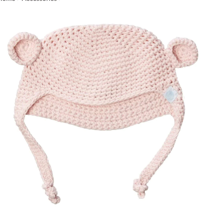 Beba Bean Crochet Bear Toque