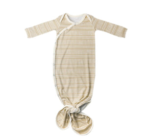 Copper Pearl Dressing Knot Gowns 0-4m