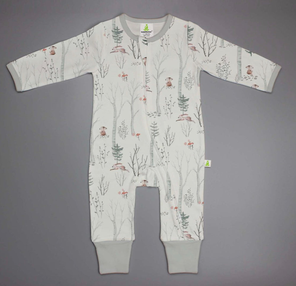 Long Sleeve Zipsuit without feet - Imababywear