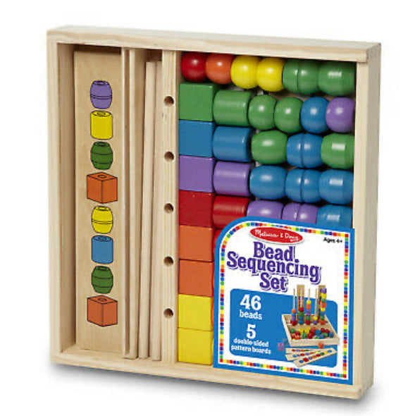 Wooden Bead Sequencing Set