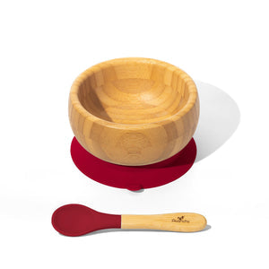 bamboo bowl, baby bowl,  sticky bowl