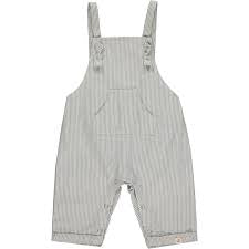 Striped overalls, baby overalls
