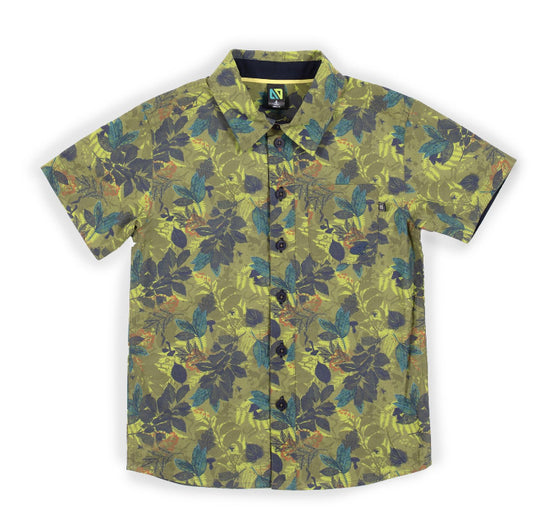 Marsh Button Down Shirt -Olive