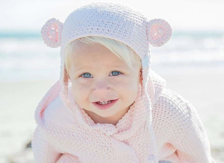 Beba Bean Crochet Bear Toque