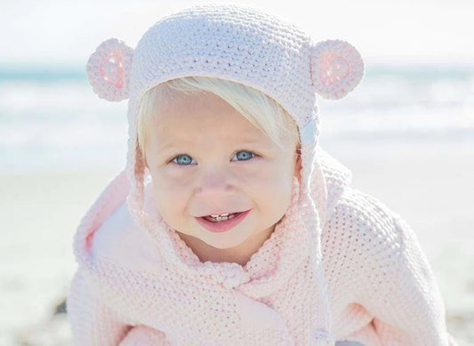 Beba Bean Crochet Bear Toque