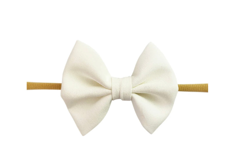 Baby Wisp-Skinny Head Band Bows