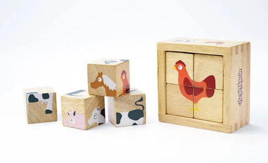 Wooden Animal Puzzles- New Beginnings