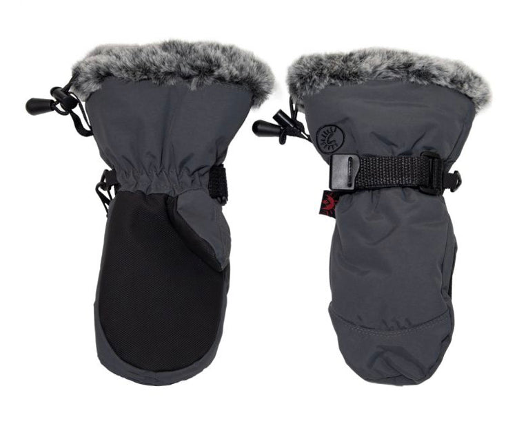 Fun Fur Waterproof Mitts-Calikids