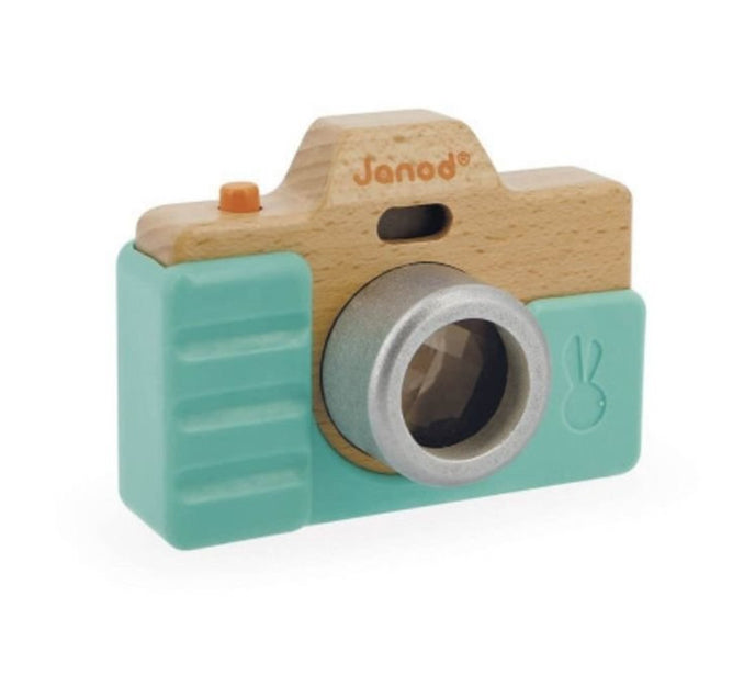 Wooden camera, Janod, play camera