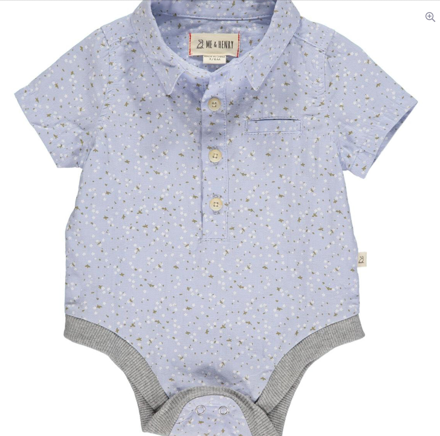 HELFORD short sleeved onesie