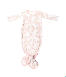 Copper Pearl Dressing Knot Gowns 0-4m
