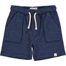 Navy Ribbed Shorts - Me and Henry