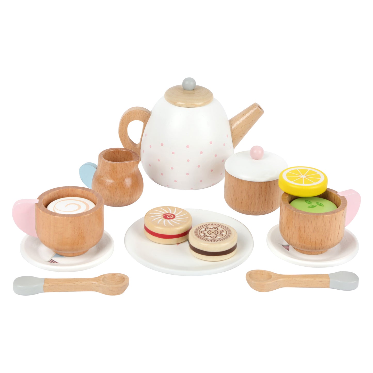 Wooden Tea Set