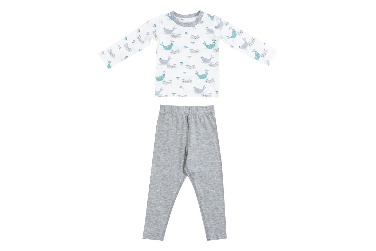 Nest Designs - Bamboo Jersey 2-Piece Long Sleeve PJ Set