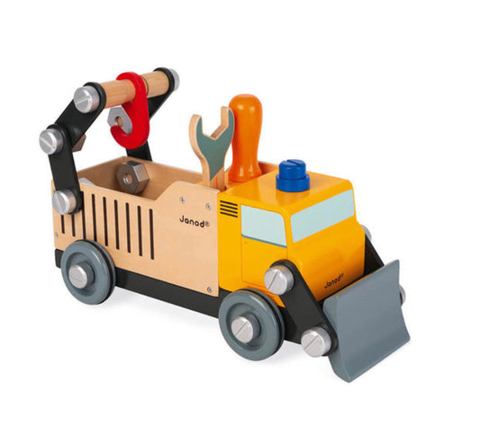 DIY Bricokids Wooden Builder’s Truck By Janod