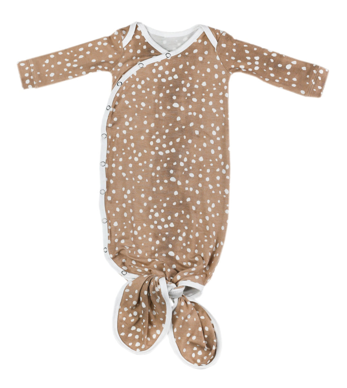 Knot Gowns 0-4m-Copper Pearl