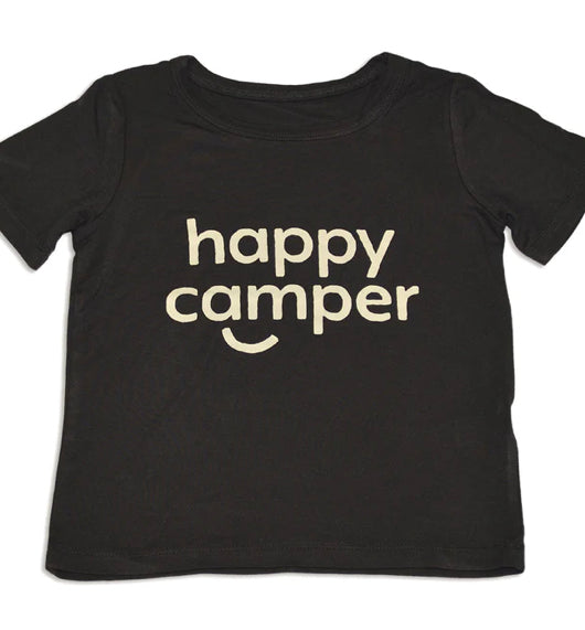 Happy Camper Bamboo T Shirt-Silkberry