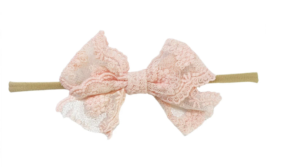 Baby Wisp-Skinny Head Band Bows