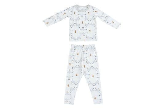 Nest Designs - Bamboo Jersey 2-Piece Long Sleeve PJ Set