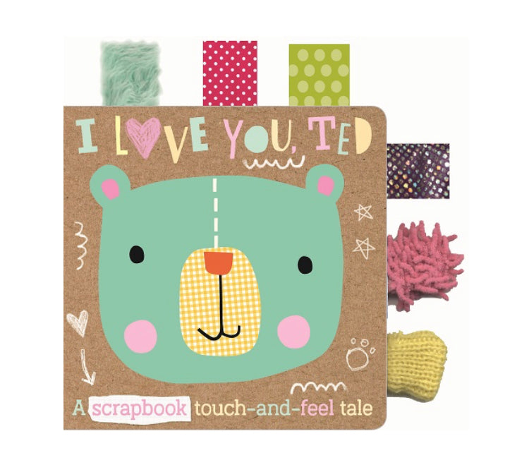 I Love You Ted Board Book-Make Believe Ideas