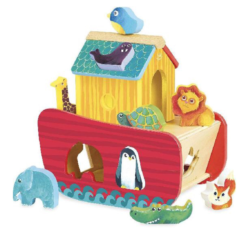 wooden ark, wooden toys, kids wooden toys
