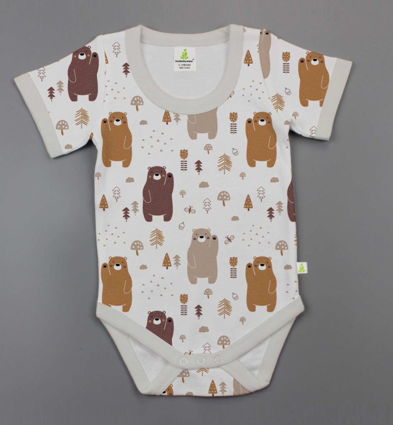 Half-sleeve Bodysuit - Imababywear