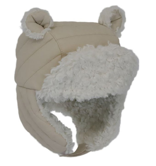 Nylon Bear Puffer Hats Calikids