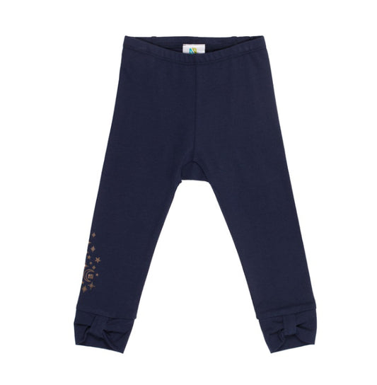 Baby Navy Star Leggings-Nano