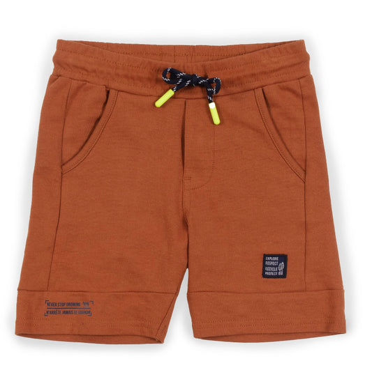 Caramel Knit Bermuda Shorts Boys -Nano