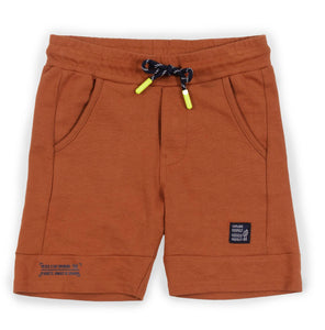 Caramel Knit Bermuda Shorts Boys -Nano