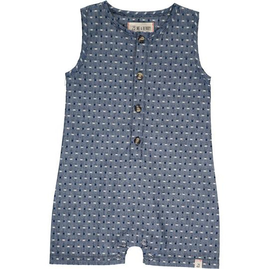 Sandy Chambray Playsuit-Me And Henry