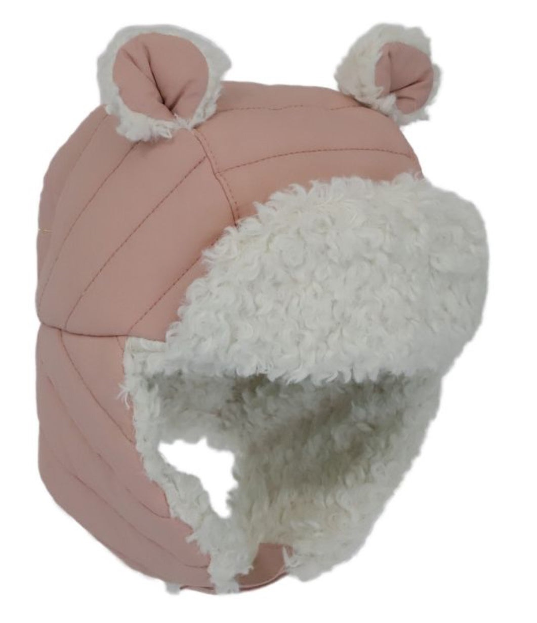 Nylon Bear Puffer Hats Calikids