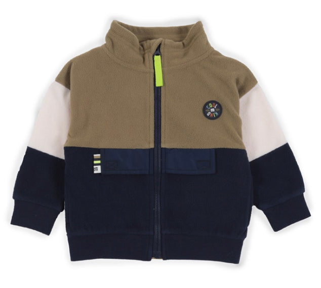 Zip sweatshirt fleece baby- Nano