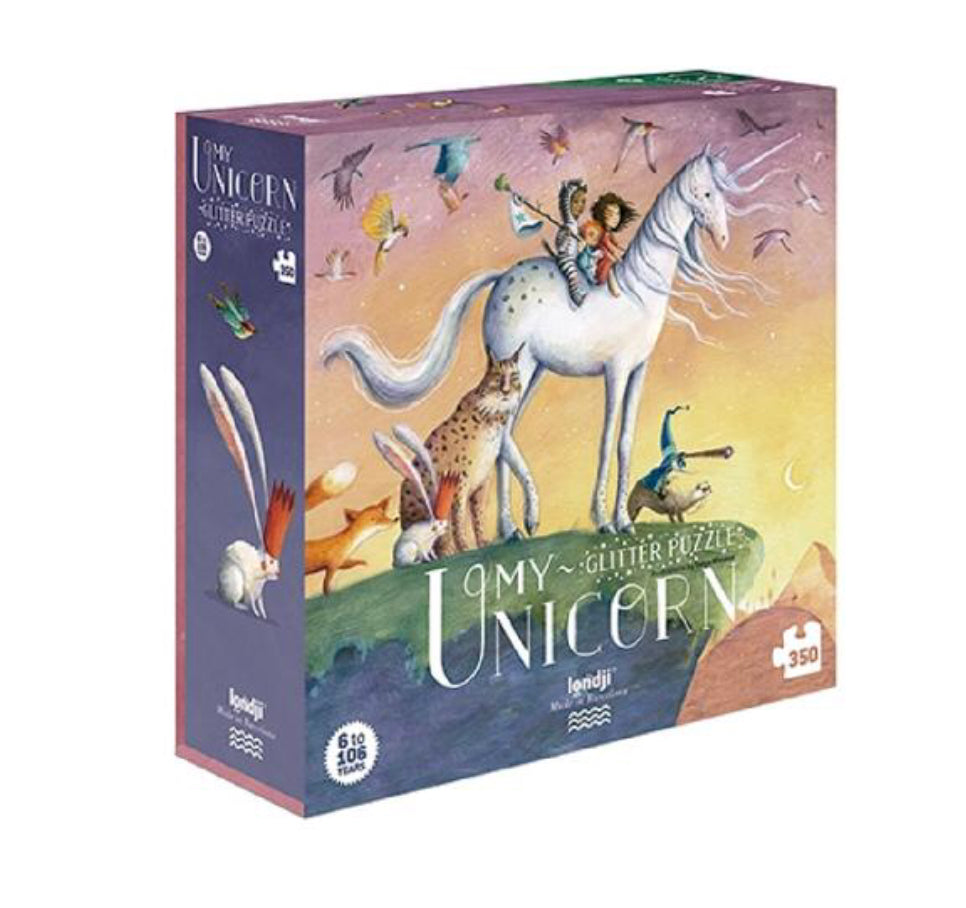 Unicorn Glitter Puzzle-Londji