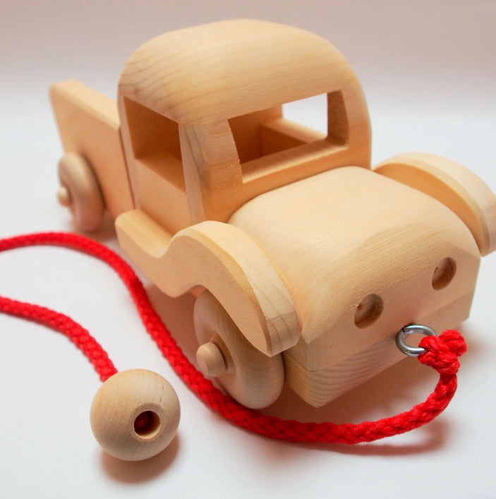 Wooden Classic Pickup Truck. Thorpe Toys