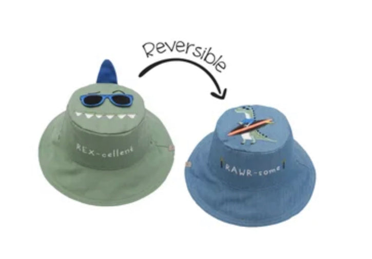 Sun hat Canvas Reversible- Boy/Unisex-Flapjacks