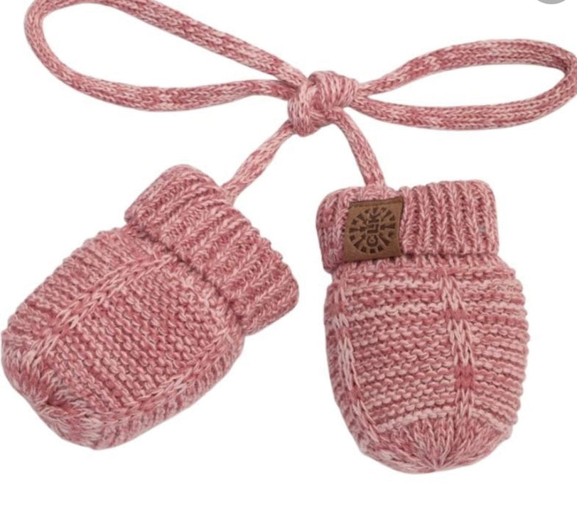 pink mitts, baby mitts, string mitts, calikids
