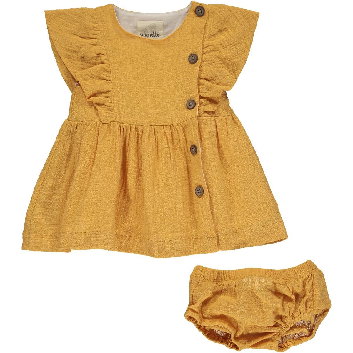 Geo Baby Dress -Vignette-4 Colours